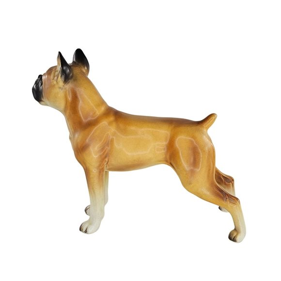 Vintage Lefton Boxer Dog Figurine Standing H02294 - Picture 5 of 8